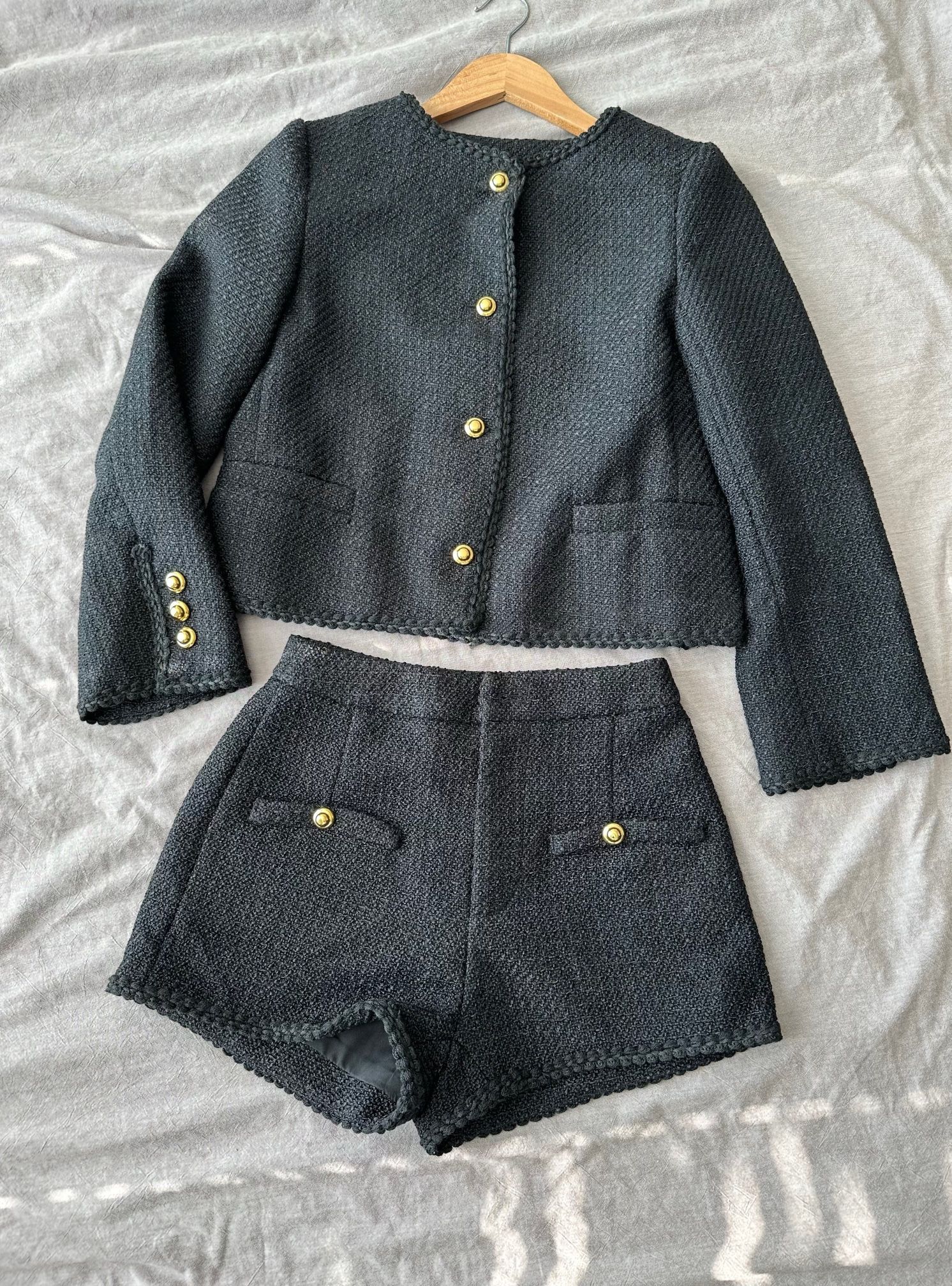 Bouclé Tweed Co-ord Jacket