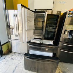 Refrigerador Negro A Pagos