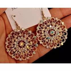 Stunning Designed Peacock Earrings