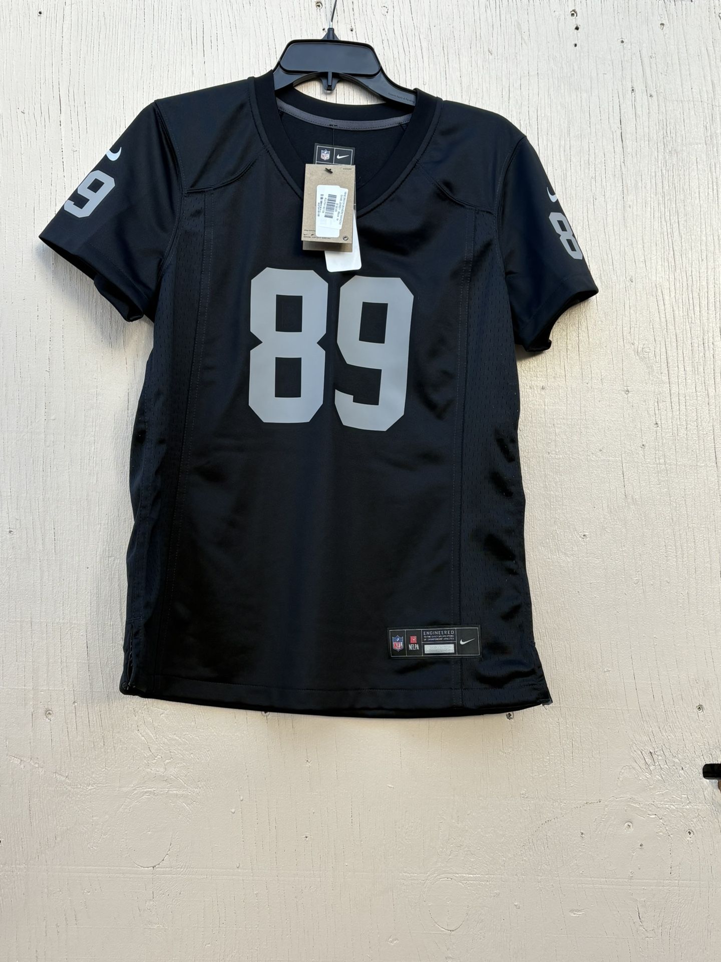 Women's Las Vegas Raiders Brock Bowers Nike Black Team Game Jersey