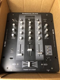 American Audio Q-D6 Dj mixer