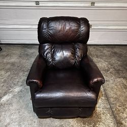 La-z Boy Leather Recliner