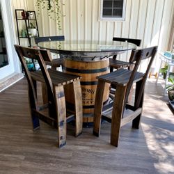 Jack Daniels Table & Chairs