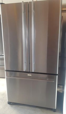 JennAir 3 Door Stainless Steel Refrigerator

