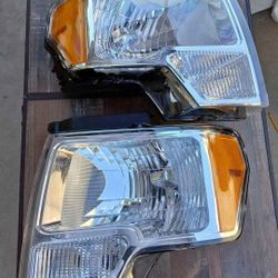 09-14 Ford F-150 Headlights Faros Calaveras Micas Luces 