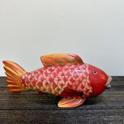 Hand-Carved Folk Art Fish – Made in Ecuador