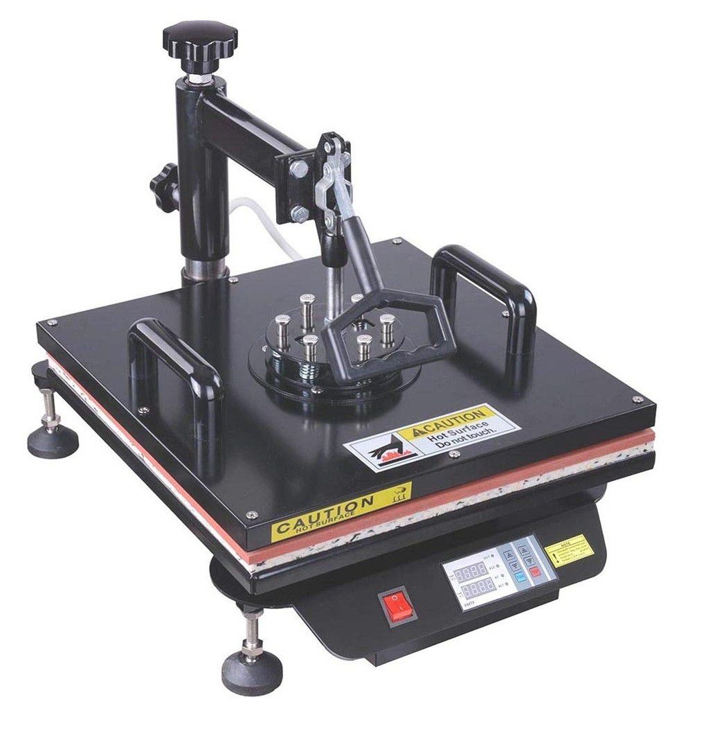 Yescom 6-in-1 15"x15" Digital Heat Sublimation Transfer Press Machine