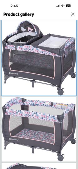 Baby Trend Pack N Play Playard with Bassinet