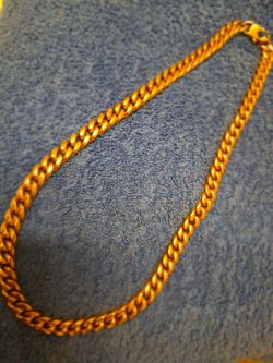 Cuban Link Chain 10k Stainless steel