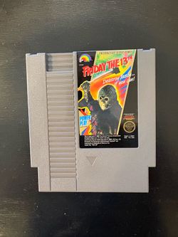 Friday the 13th Nintendo NES cartridge clean
