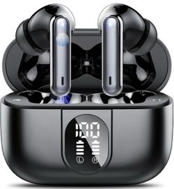 Csasan J90 Pro Wireless Bluetooth In-Ear Earbuds Sports Running Black New