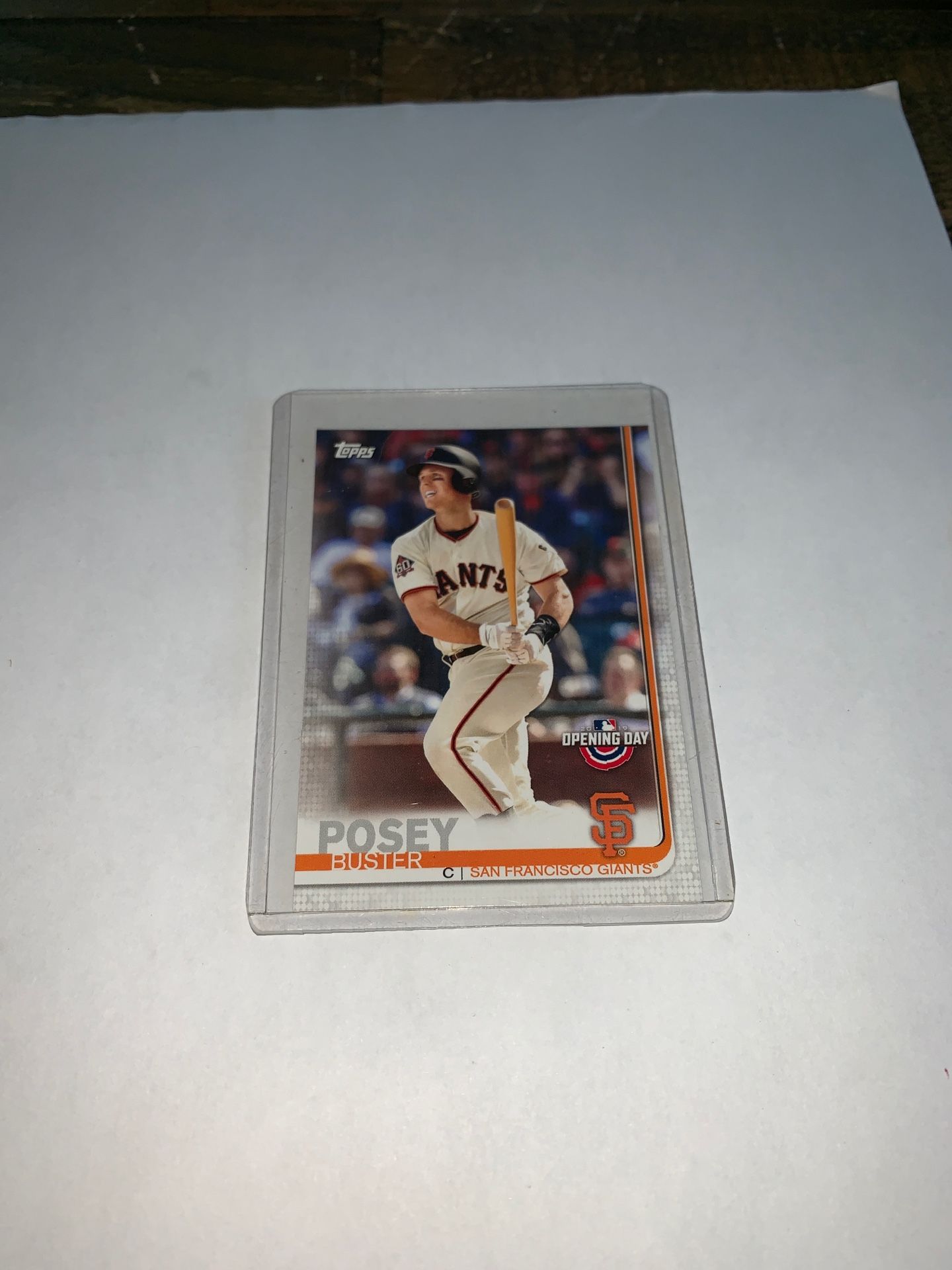 2019 Topps Opening Day. #105. Buster Posey.