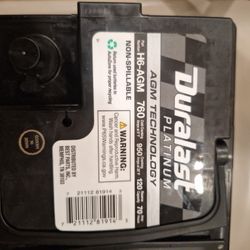 H6 AGM BATTERY