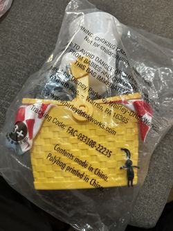 Disney Parks Mickey & Minnie's Runaway Railway Picnic Basket Popcorn Bucket.