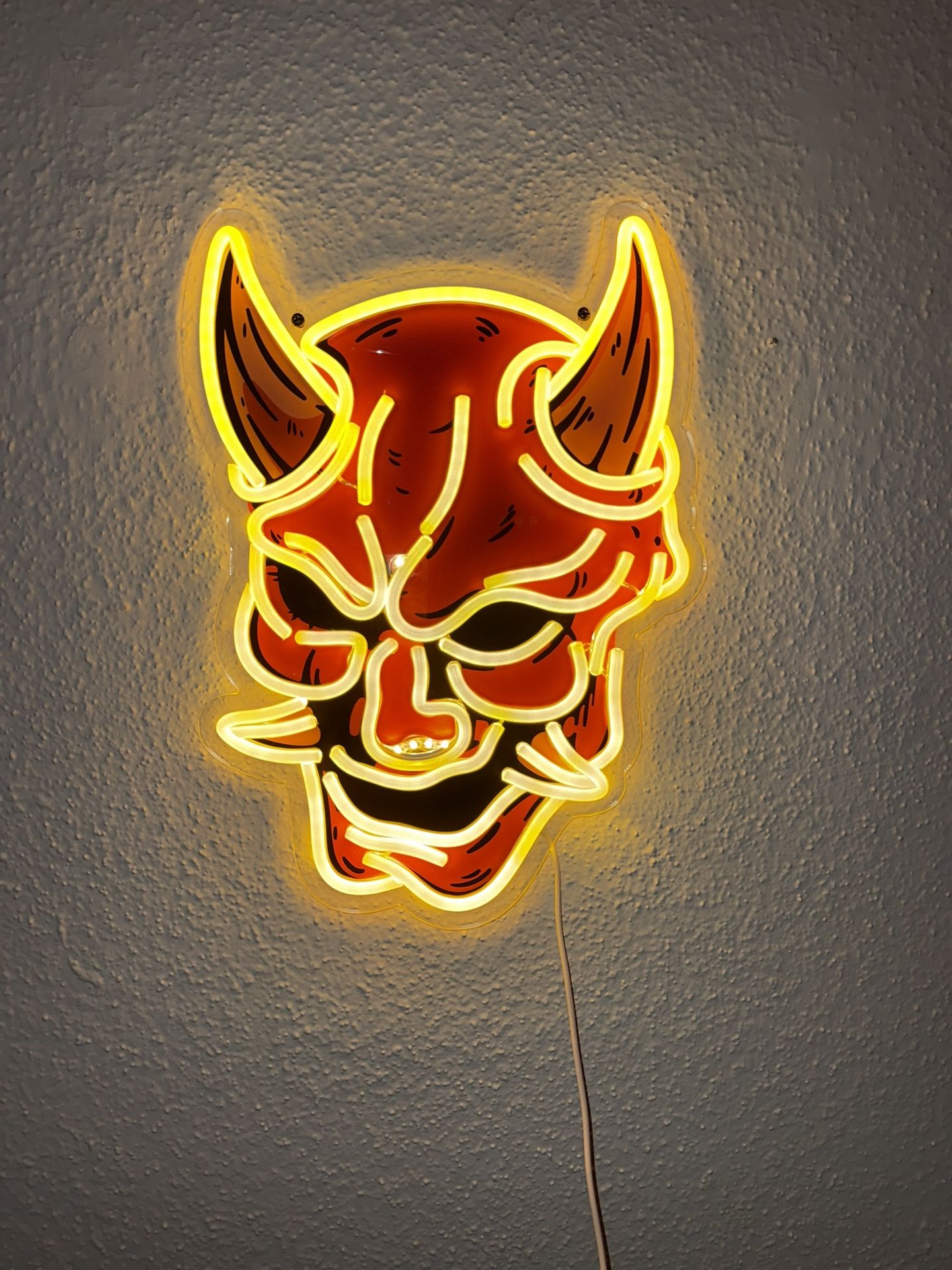 Hanya Mask Neon LED Decor