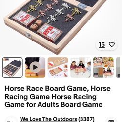 Triumph Horse Racing Board Game by Edyfico. 