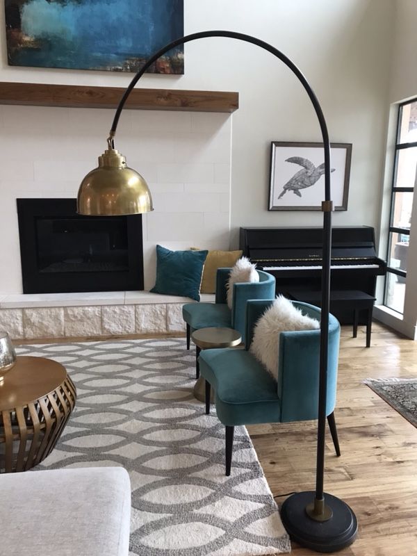 Pottery Barn Winslow Arc Floor Lamp Like New For In Dallas Tx Offerup