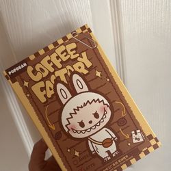 Popmart Coffee Factory labubu