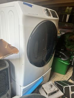 Samsung Gas Dryer With Extra Compartment Drawer