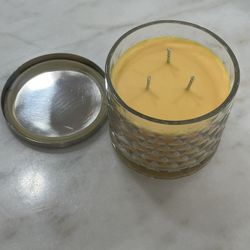 New Gold Canyon Candle Three Wick Fresh Orange Discontinued