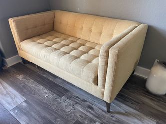 Yellow sofa