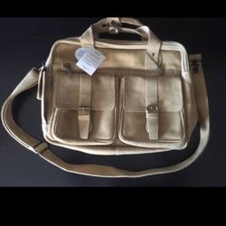 David King& Co Briefcase Or Man's Messenger Bag Brand New Retails For  $336