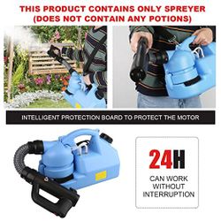 ATHLERIA 7 Liter Electric ULV Fogger Portable