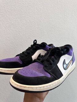Jordan 1 Low Court Purple
