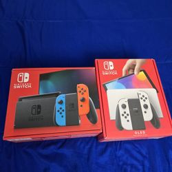Nintendo Switch Console Oled And LCD