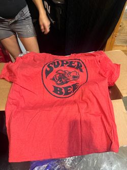 Box of super B /dodge shirts