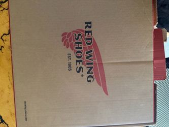 Red wings steel toe boots