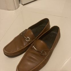 Gucci Mens Brown Loafers