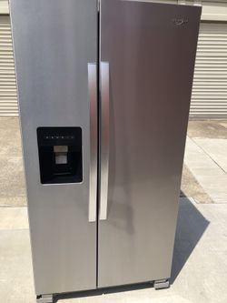 Whirlpool stainless steel refrigerator