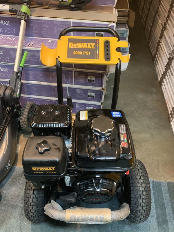 dewalt 4000 psi pressure washer 3.5 gpm dewalt 4000 psi pressure washer 3.5 gpm