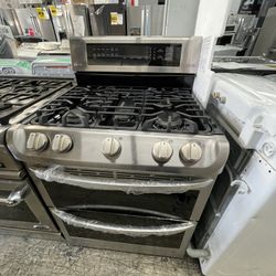LG 30” Gas Stove In Stainless Steel New Open Box With Duo Oven