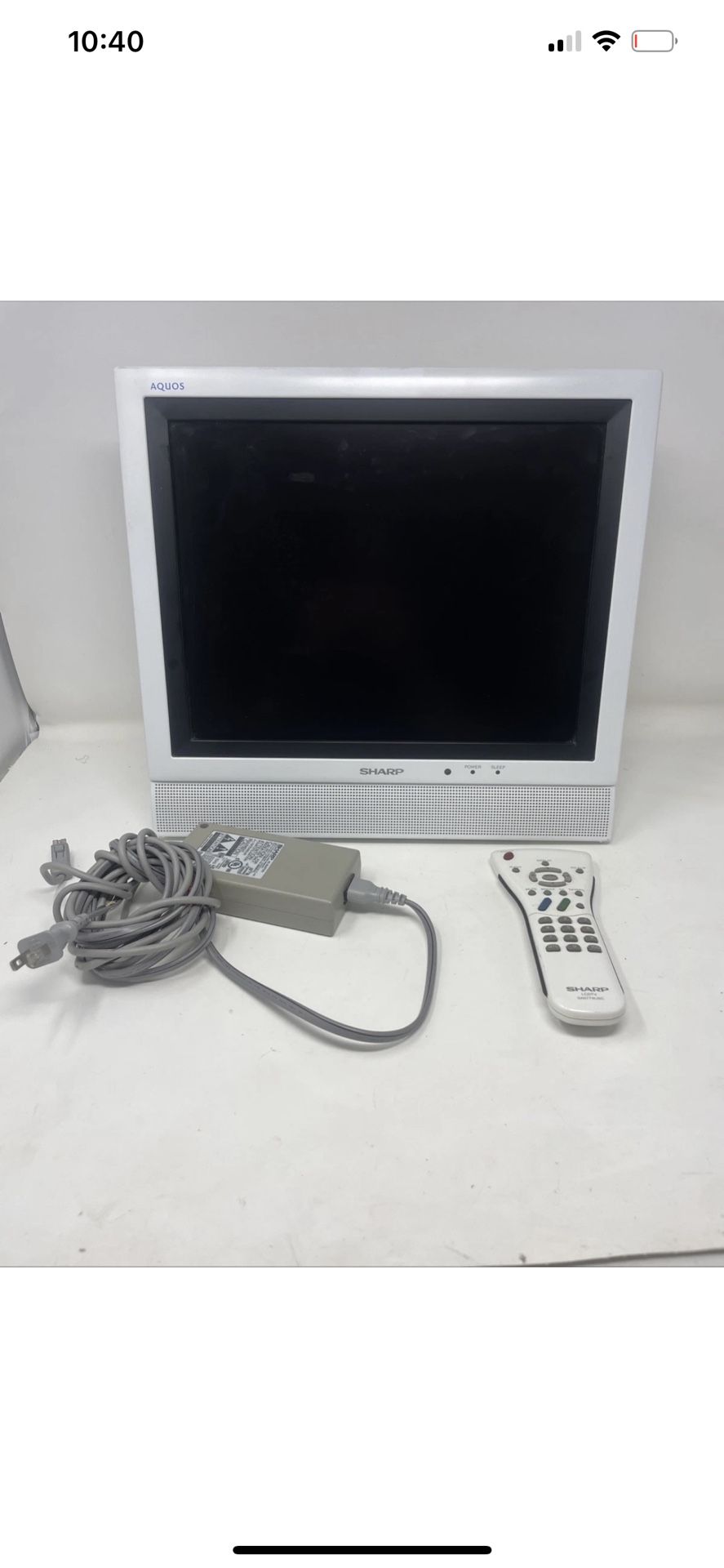 Sharp Aquos LC-15E1UW Liquid Crystal Television Gaming Desing Toshiyuki Kita Jpn