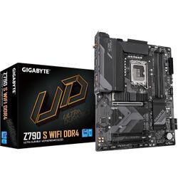 GIGABYTE Z790 S WiFi DDR4 LGA 1700 Intel Z790 ATX Motherboard with DDR4, Triple M.2, PCIe 4.0, USB 3.2 Gen2 Type-C, 2.5GbE LAN, PCIe EZ-Latch, Multi-K