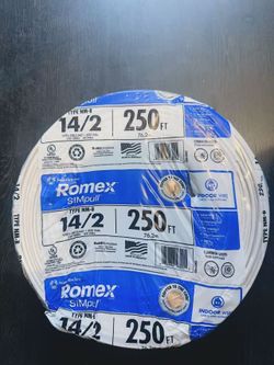 Romex 14/2 250ft 80$
