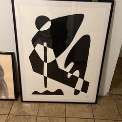 Contrast Black Print By Jan Skacelik