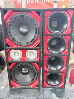 Custom car audio speakers PRV audio DS18