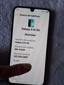 Samsung a16 5g like new 100 cash