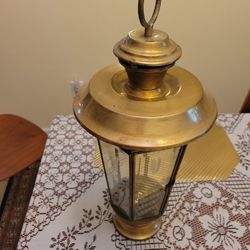 Brass Candle Lam