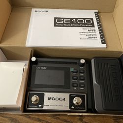 Mooer GE100 Guitar Multi Effects Processor 