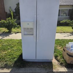 Free Side-by- Side Fridge/Freezer