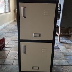 Small Locker   Storage  Nightstand. 