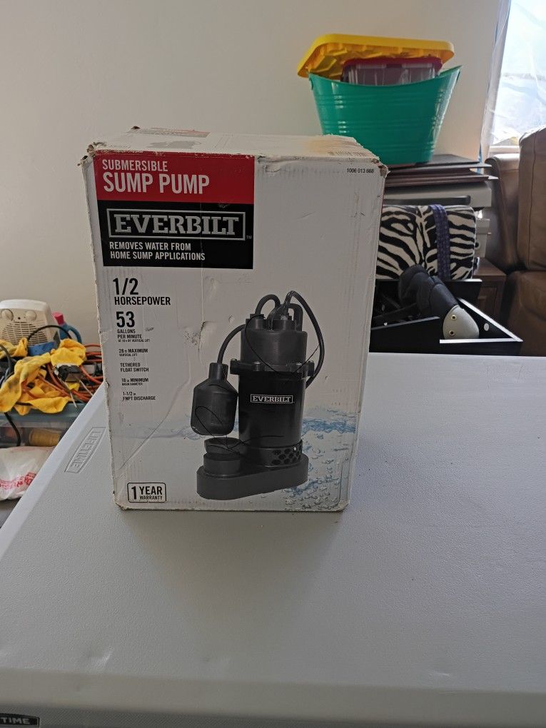 EVERBUILT SUMP PUMP