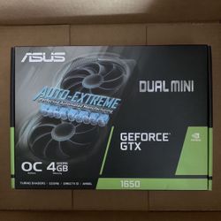 Brand New ASUS GeForce GTX 1650 Dual Mini OC edition Ready For Pickup