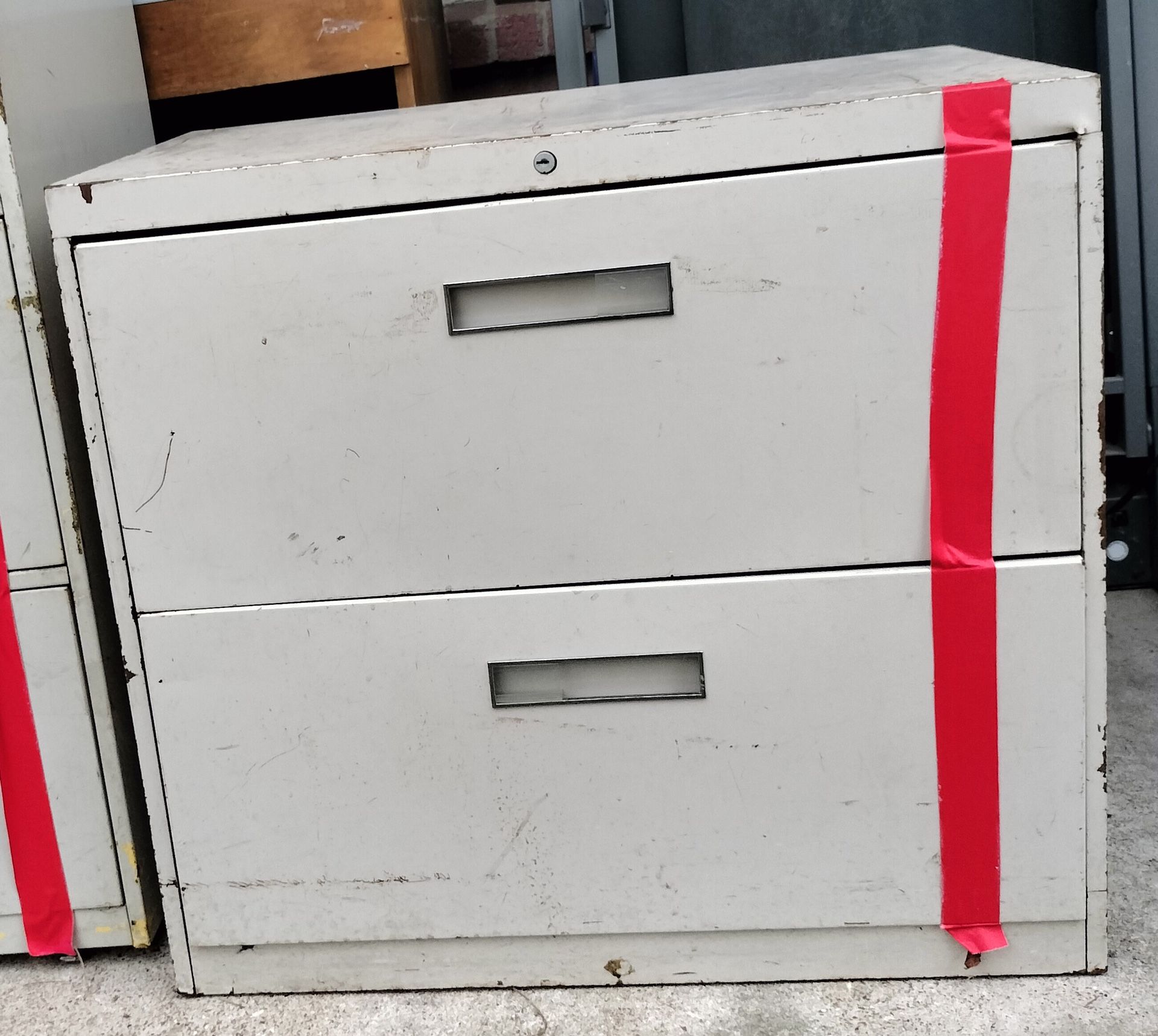 Metal 2 Drawer Filing Cabinet 