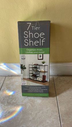 7 Tier Shoe Shelf Organizer