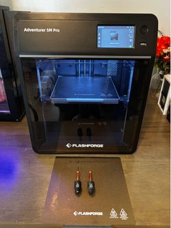 FlashForge Adventurer 5M Pro 3D Printer (Enclosed, High Speed) + Extra Nozzles and build plate